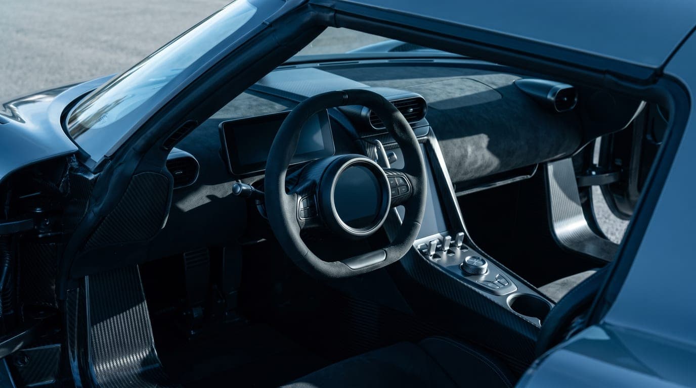 Koenigsegg Jesko Absolut interior cockpit