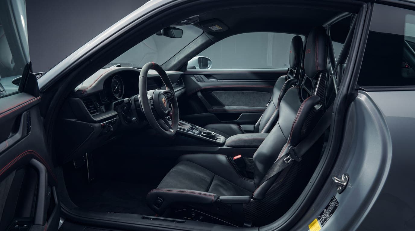 Porsche 911 GT3 interior cockpit